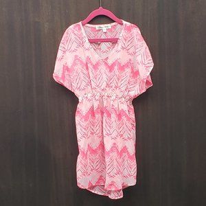 Miken Swim  Girls Coverup  Hot Pink Size S